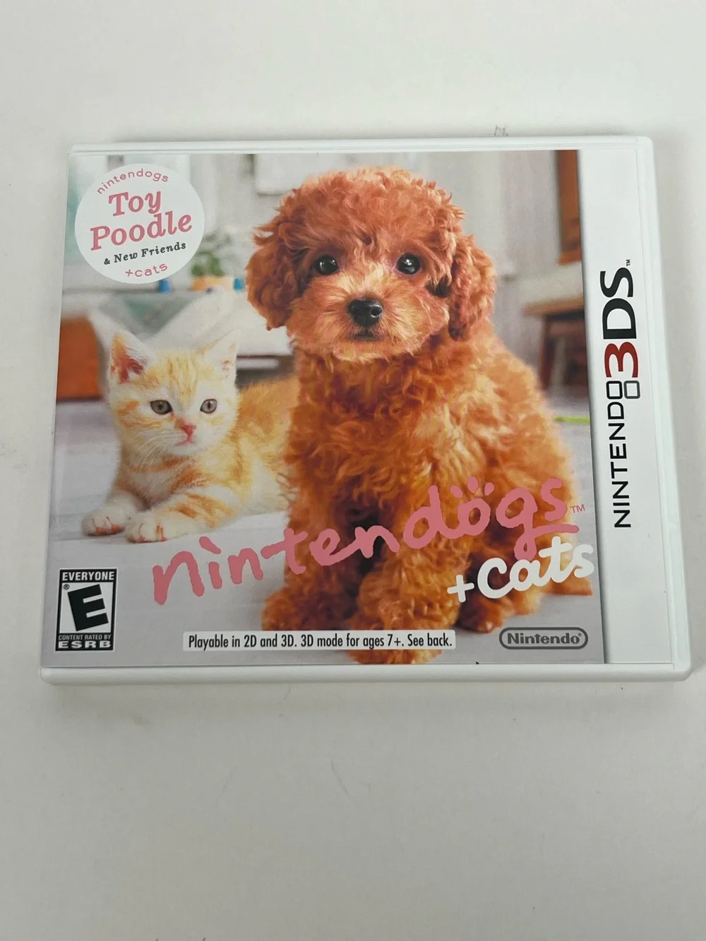 Nintendogs + Cats Nintendo 3DS 2011 pre owned game